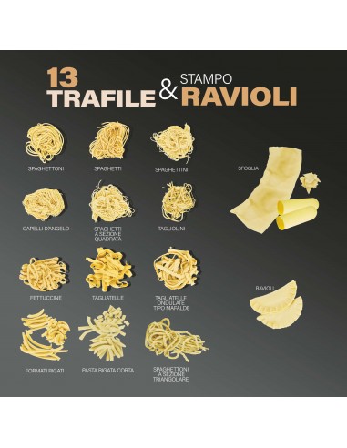 MACCHINA PER LA PASTA 260W CON 17...