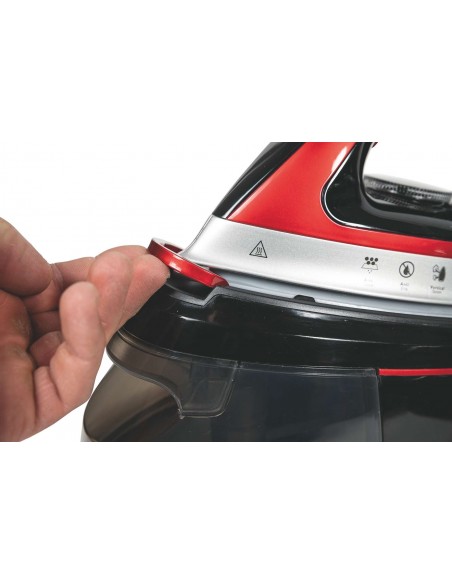 FERRO DA STIRO CON CALDAIA RIC ROSSO MET 2400W