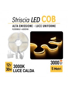 led strip cob 5m 320led 30w... 2