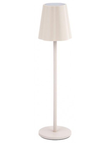 LAMPADA LED TAVOLO CAMILLA BEIGE