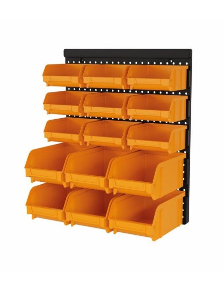 PANNELLO PORTAMINUTERIE 15 CONTENITORI