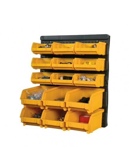 PANNELLO PORTAMINUTERIE 15 CONTENITORI