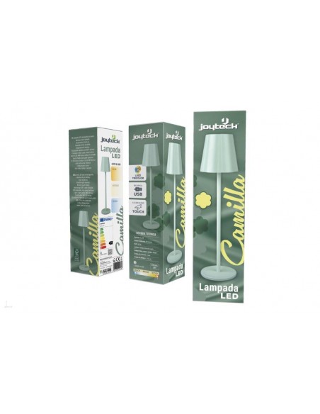 LAMPADA LED TAVOLO CAMILLA VERDE