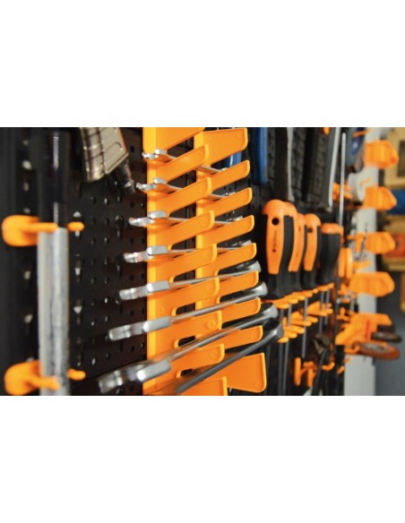 KIT 4 PANNELLI CON GANCI E CONTENITORI – 73 PEZZI