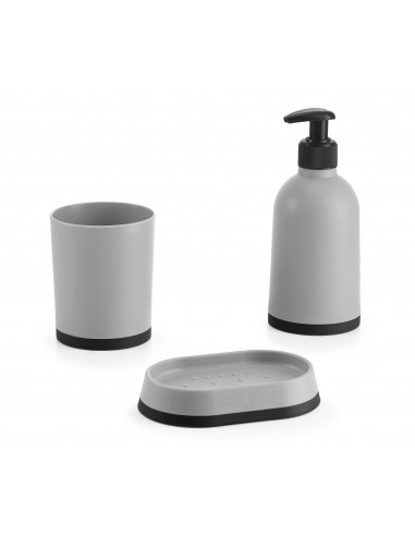 ACCESSORI BAGNO 3PZ COLORI ASSORTITI ACCESSORI BAGNO 3PZ COLORI ASSORTITI