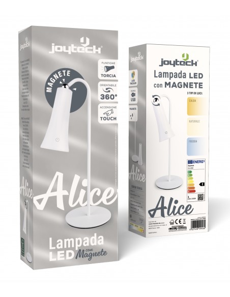 LAMPADA LED RICARICABILE DA TAVOLO RUGGINE