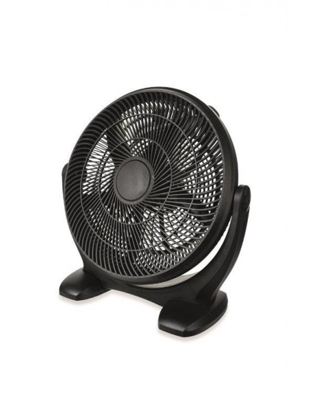 VENTILATORE BOX TONDO 50 WATT NERO