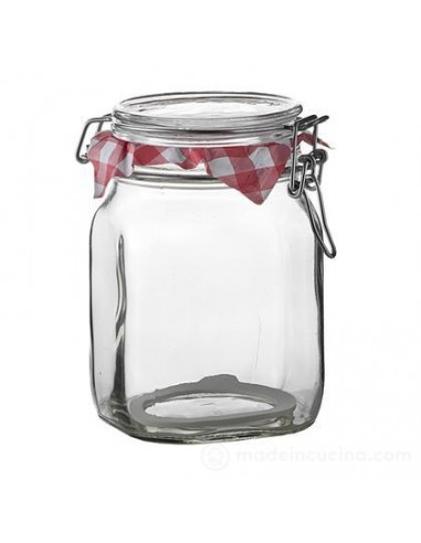 VASO FIDO ERMETICO L 1 BORMIOLI VASO FIDO ERMETICO L 1 BORMIOLI