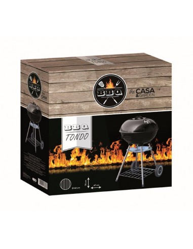 BARBECUE TONDO CON COPERCHIO BARBECUE TONDO CON COPERCHIO