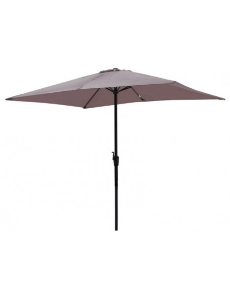 OMBRELLONE ALLUMINIO CON MANOVELLA 3X2M TORTORA