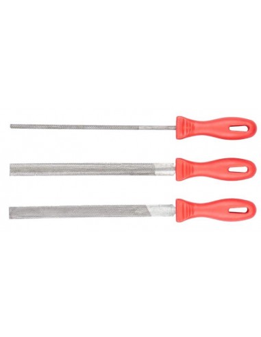 LIMA IN ACCIAIO 195MM 3PZ ASS LIMA IN ACCIAIO 195MM 3PZ ASS