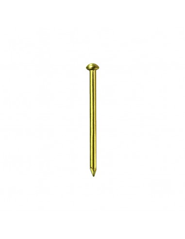 CHIODINI OTTONE 0,8 X 11 - 50 GR. CHIODINI OTTONE 0,8 X 11 - 50 GR.