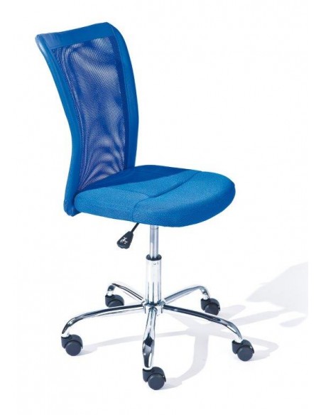 SEDIA GIREVOLE CON RUOTE "BONNIE" GRIGIA