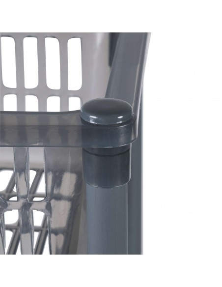 CARRELLO SLIM 4 RIPIANI RETTANGOLARE 2 COLORI ASSORTITI