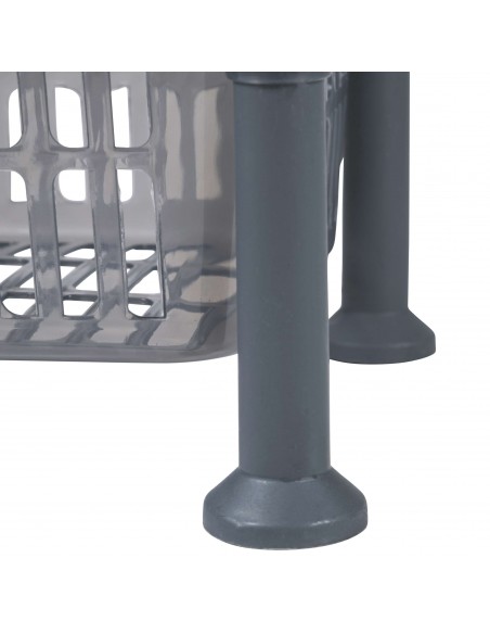 CARRELLO SLIM 4 RIPIANI RETTANGOLARE 2 COLORI ASSORTITI