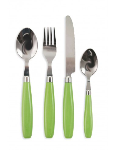 POSATE 24 PEZZI  MULTICOLORS 6 COLORI POSATE 24 PEZZI  MULTICOLORS 6 COLORI