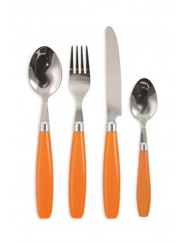 POSATE 24 PEZZI  MULTICOLORS 6 COLORI POSATE 24 PEZZI  MULTICOLORS 6 COLORI