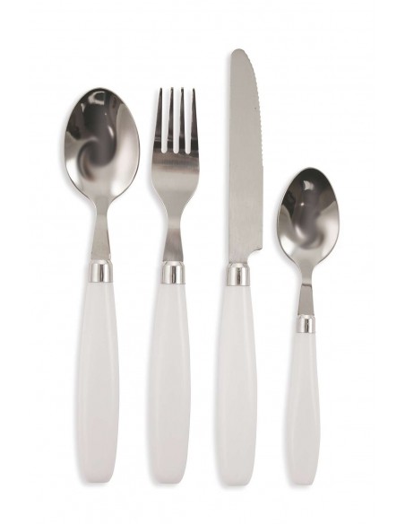 POSATE 24 PEZZI  MULTICOLORS 6 COLORI