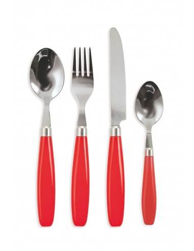 POSATE 24 PEZZI  MULTICOLORS 6 COLORI POSATE 24 PEZZI  MULTICOLORS 6 COLORI