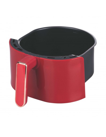 FRIGGITRICE ARIA 5,5LT 1400W ROSSO E MANOPOLE SOR