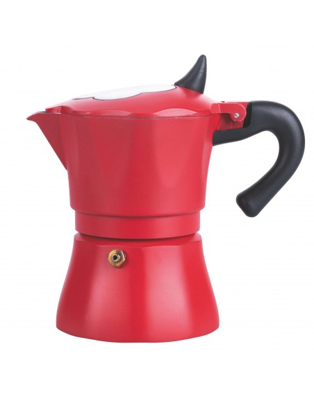 ALLEGRA CAFFETTIERA 3 TAZZE 5 COLORI ASSORTITI