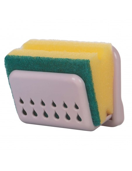PORTA SPUGNA CON SPUGNA 4 COLORI ASSORTITI