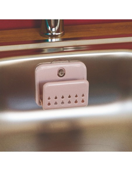 PORTA SPUGNA CON SPUGNA 4 COLORI ASSORTITI