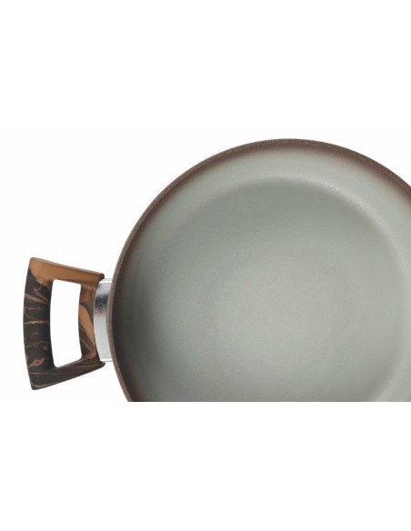 CASALE TEGAME FORG. 28CM  MAN/LEGNO INDUZ