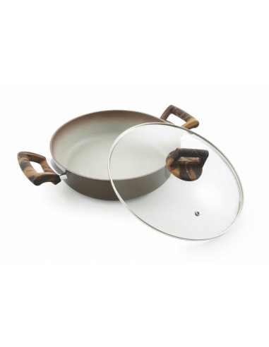 CASALE TEGAME FORG. 28CM  MAN/LEGNO... CASALE TEGAME FORG. 28CM  MAN/LEGNO...