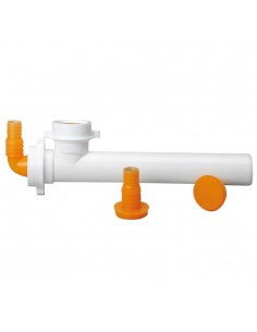 RACCORDO BIANCO 2 VIE Ø 40...