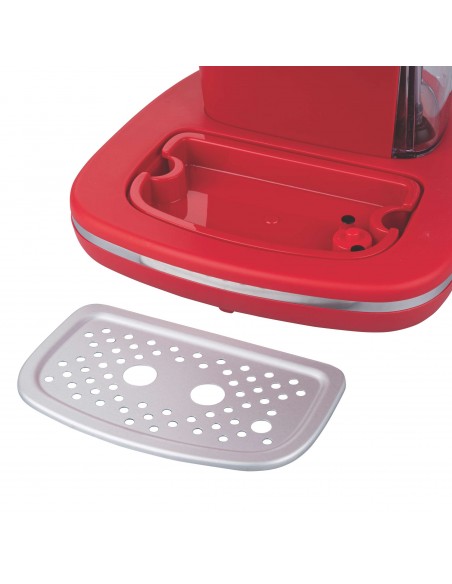 MACCHINA CAFFE ESPRESSO ROSSA 1100W