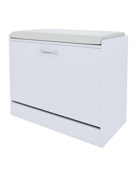 PANCA SCARPIERA 60X30X48 BIANCO