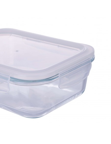 CONTENITORE RETT.370 ML ERMETICO 3 COLORI ASSORTITI