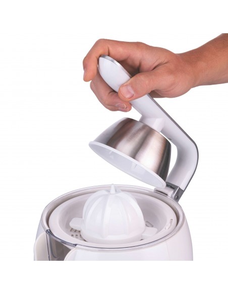 SPREMIAGRUMI ELETTRICO BIANCO/ACCIAIO 300W