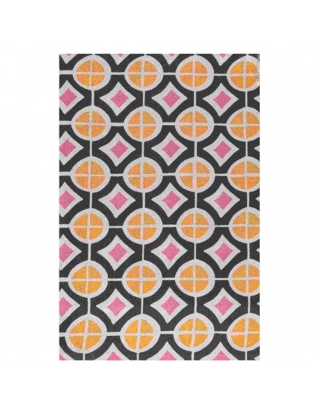 TOVAGLIA POLICOT ANNI 70  140X240 6 COLORI ASSORTITI