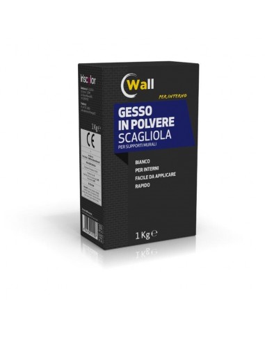 WALL GESSO POLVERE SCAGLIOLA 1 KG WALL GESSO POLVERE SCAGLIOLA 1 KG