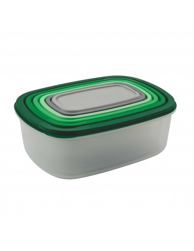 SET 6 CONTENITORI RETTANGOLARI CON... SET 6 CONTENITORI RETTANGOLARI CON...