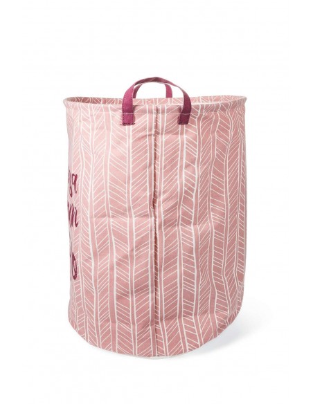 CESTA P/BIANCHERIA 40X50 CON SCRITTE 4 COLORI ASSORTITI