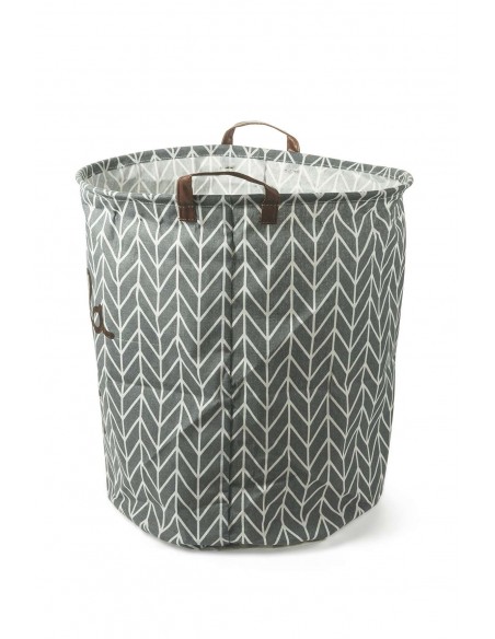 CESTA P/BIANCHERIA 40X50 CON SCRITTE 4 COLORI ASSORTITI