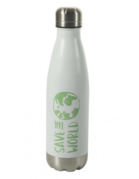 BOTTIGLIA TERMICA 500ML 24H ACCIAIO INOX 6 COLORI ASSORTITI