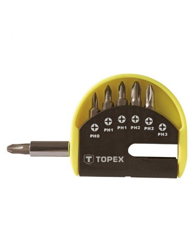 PUNTE GIRAVITE CON INNESTO, 7 PEZZI... PUNTE GIRAVITE CON INNESTO, 7 PEZZI...