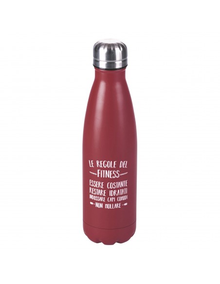 BOTTIGLIA TER. INOX 24H 500 ML 8 COLORI ASSORTITI  LE REGOLE