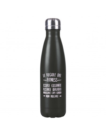 BOTTIGLIA TER. INOX 24H 500 ML 8 COLORI ASSORTITI  LE REGOLE
