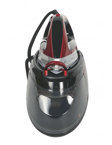 FERRO DA STIRO CON CALDAIA RIC ROSSO MET 2400W