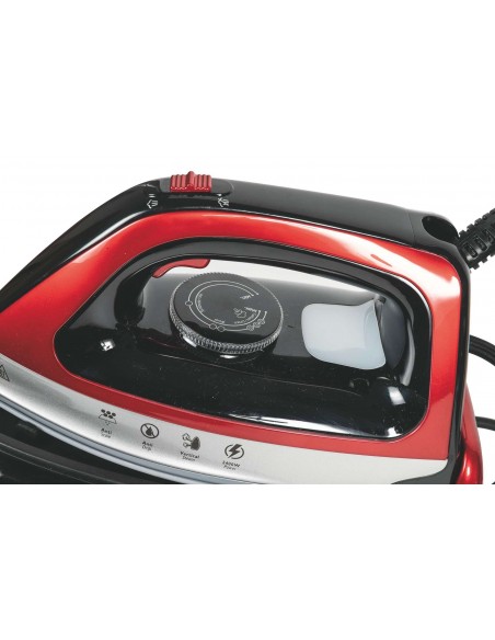 FERRO DA STIRO CON CALDAIA RIC ROSSO MET 2400W