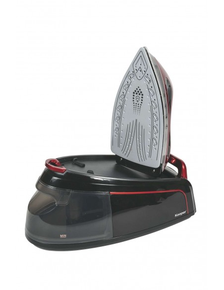 FERRO DA STIRO CON CALDAIA RIC ROSSO MET 2400W