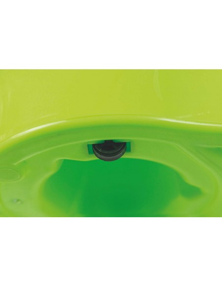 SUPER MOP VERDE 120CM CESTELLO IN ACCIAIO CON RUOTE