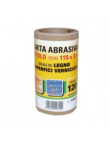 MINIROTOLO TELA ABRASIVA MULTIUSO 3 MT. MINIROTOLO TELA ABRASIVA MULTIUSO 3 MT.