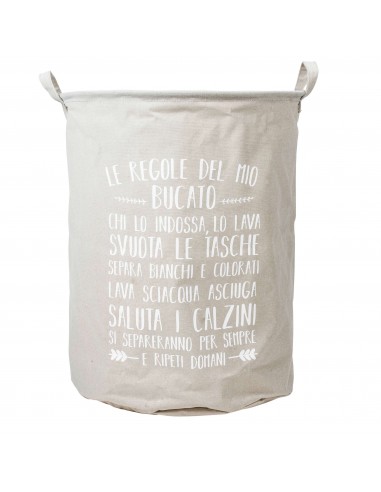 CESTA P/BIANCHERIA 40X50CM REGOLE 6...