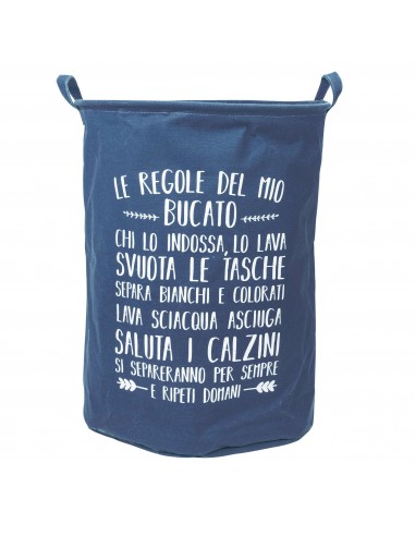 CESTA P/BIANCHERIA 40X50CM REGOLE 6...